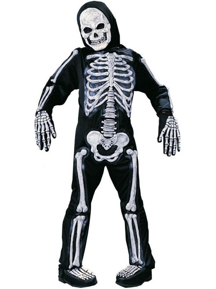 Fun World Spooky Skeleton Child Halloween Costume (Large (12-14)) - Image 1